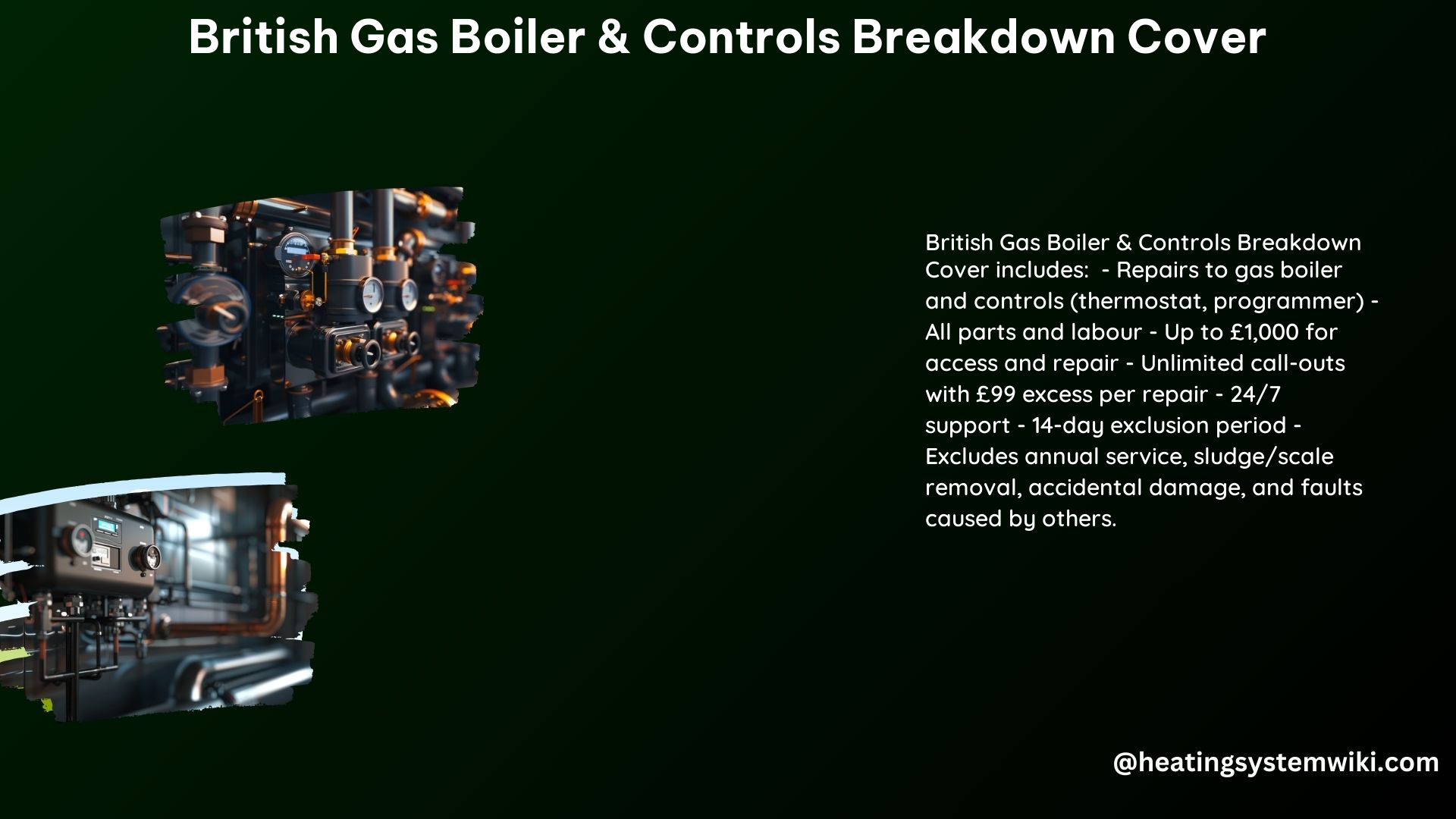 British Gas Boiler & Controls Breakdown Cover