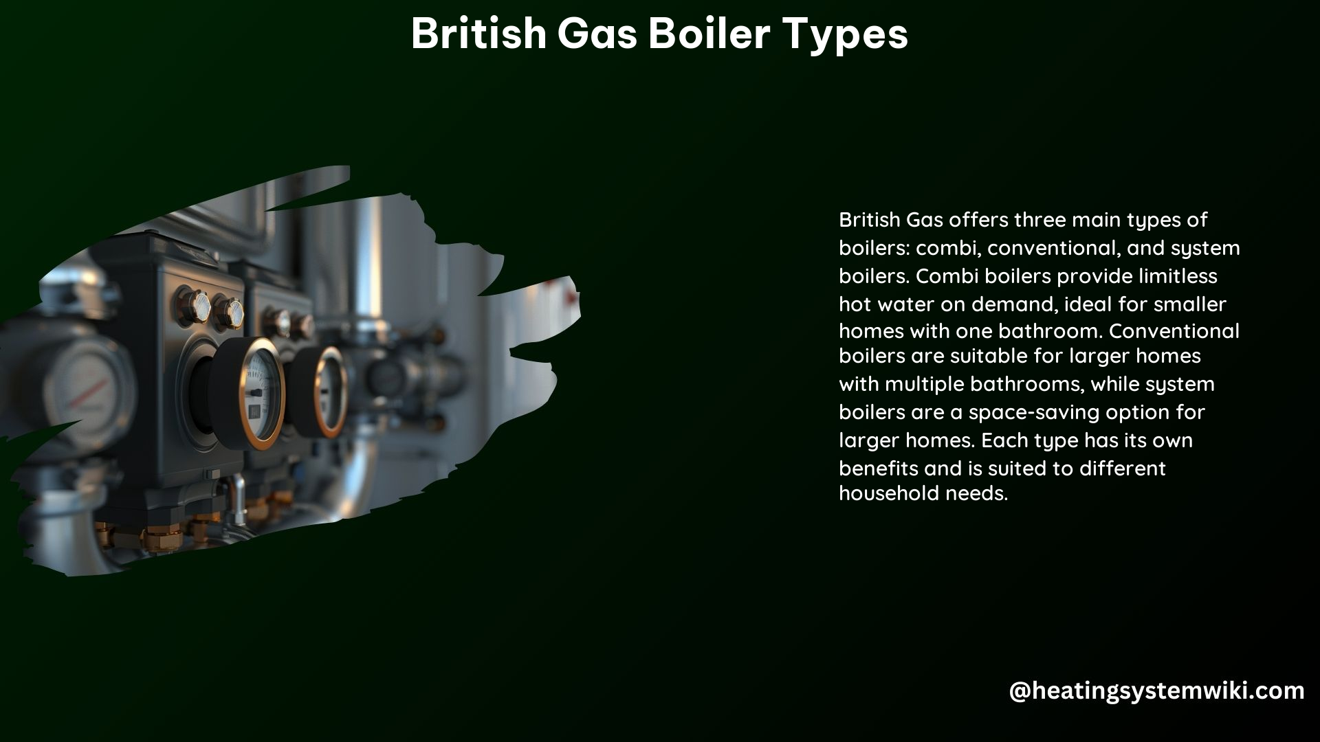 British Gas Boiler Types