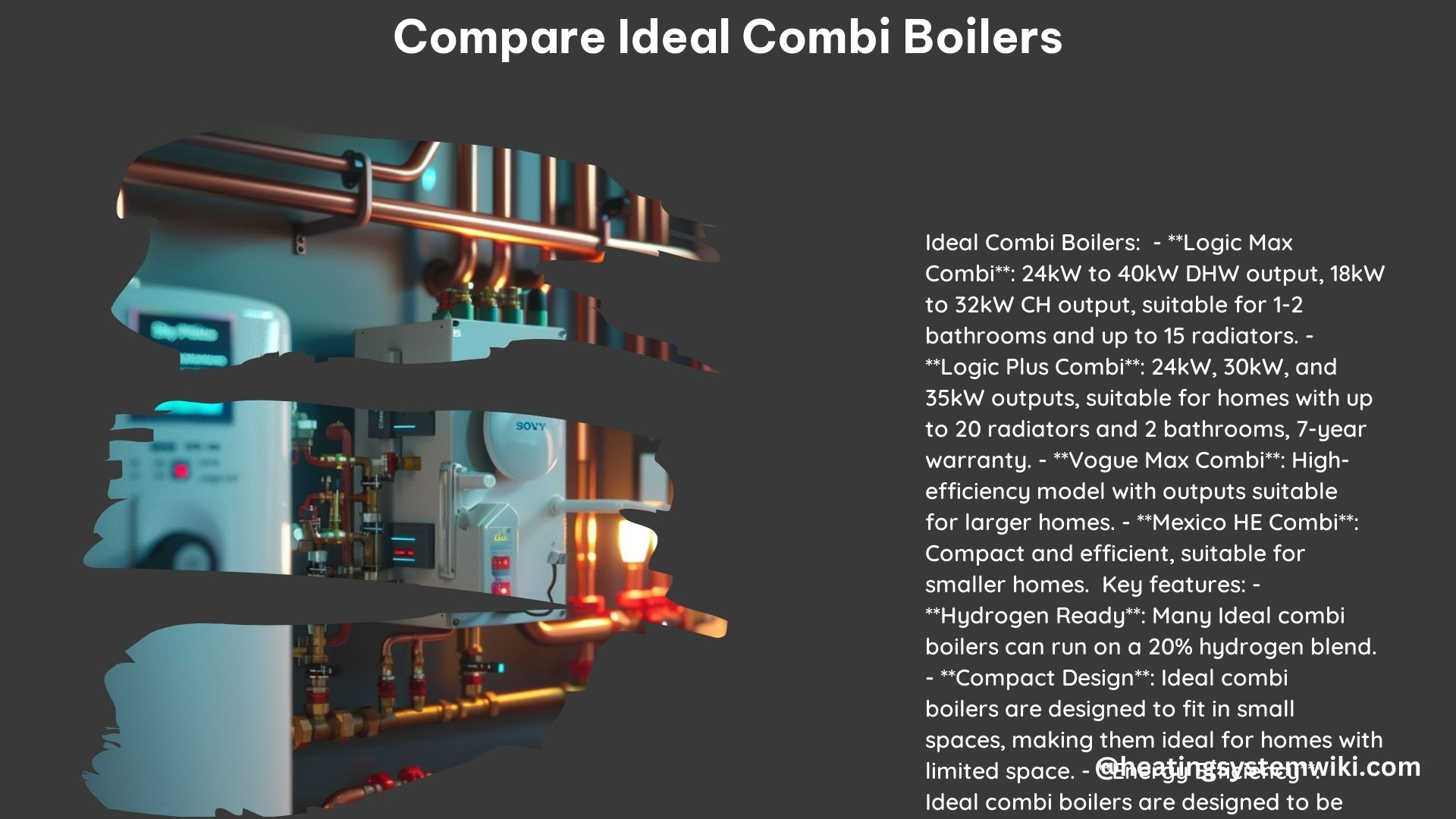 Compare Ideal Combi Boilers