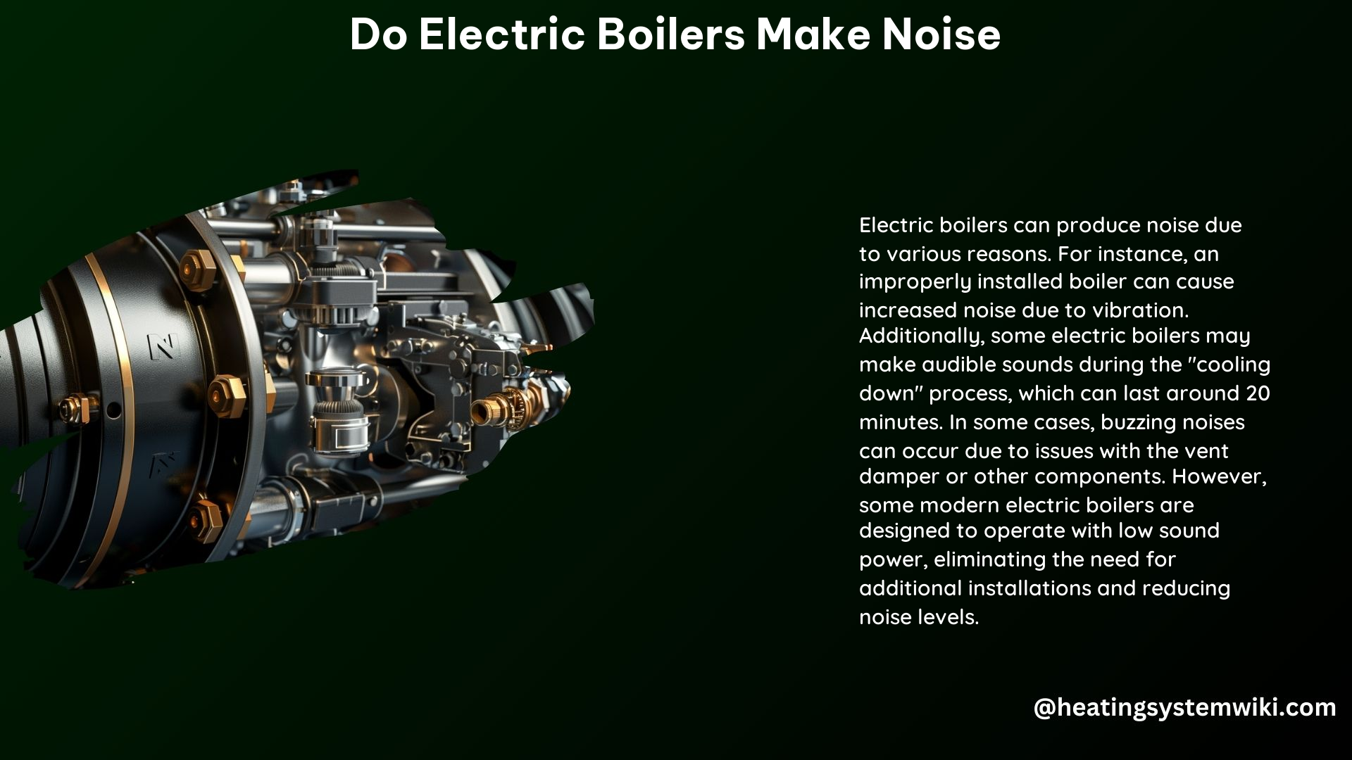 Do Electric Boilers Make Noise