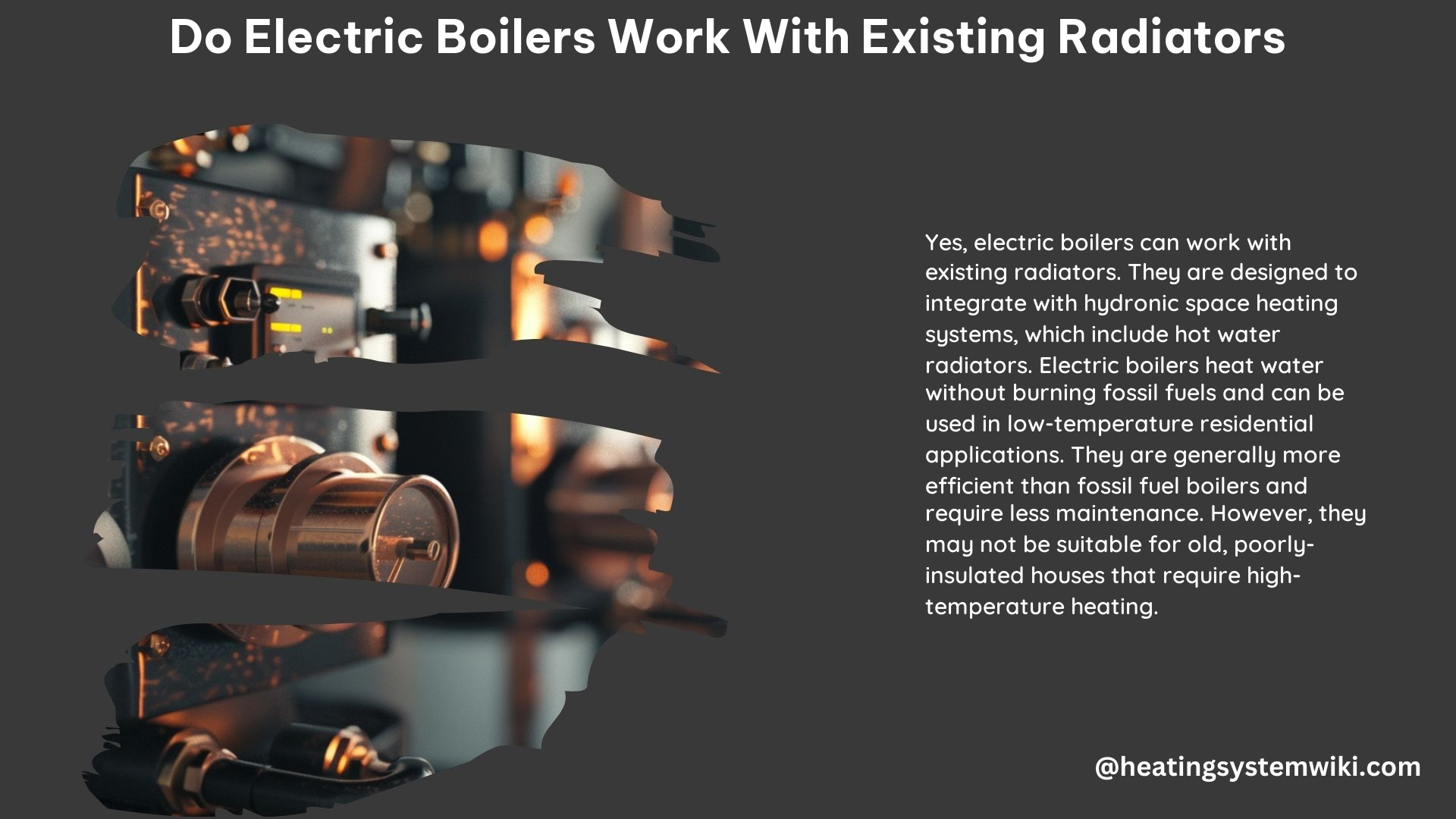 Do Electric Boilers Work With Existing Radiators