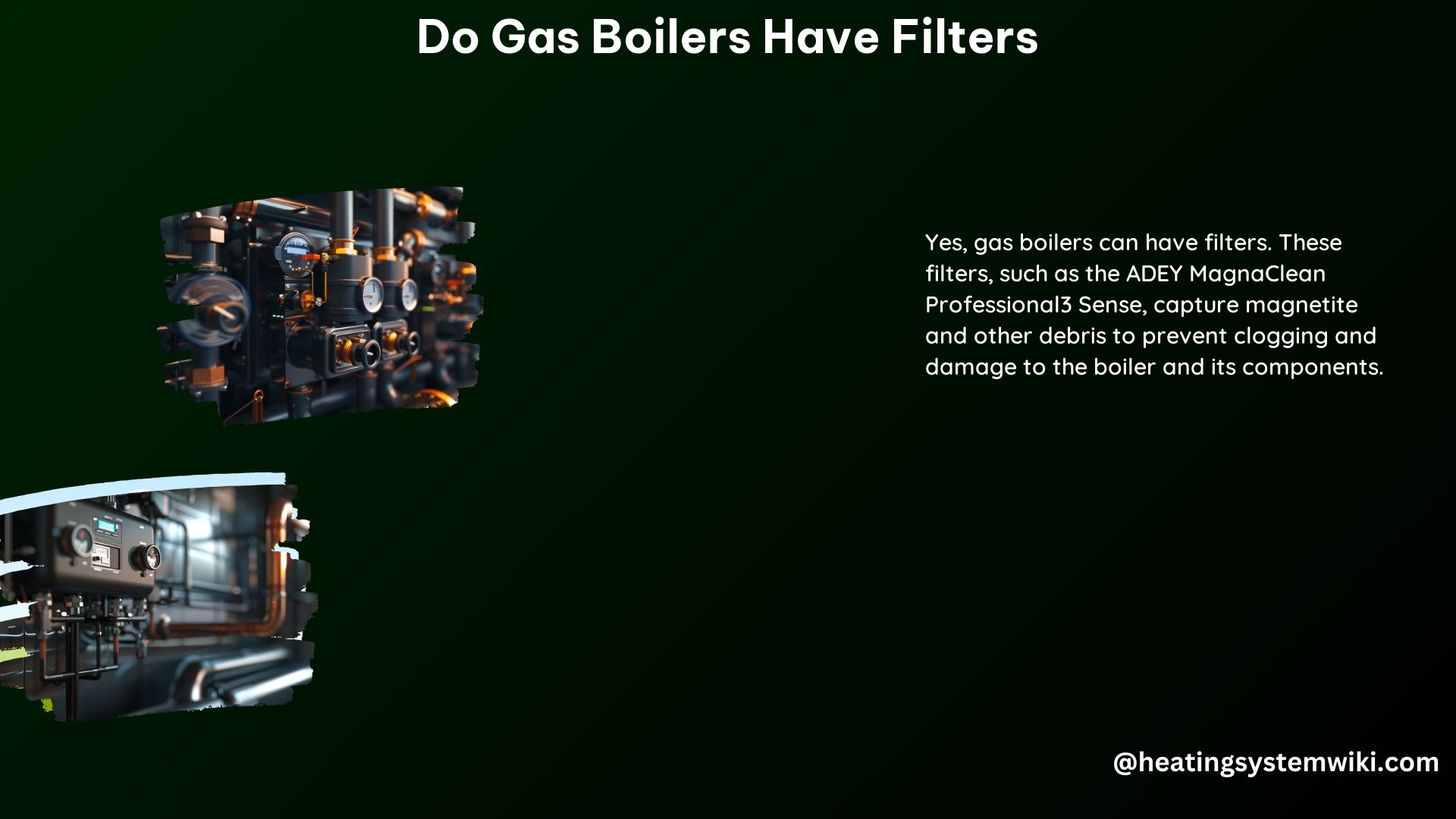 Do Gas Boilers Have Filters