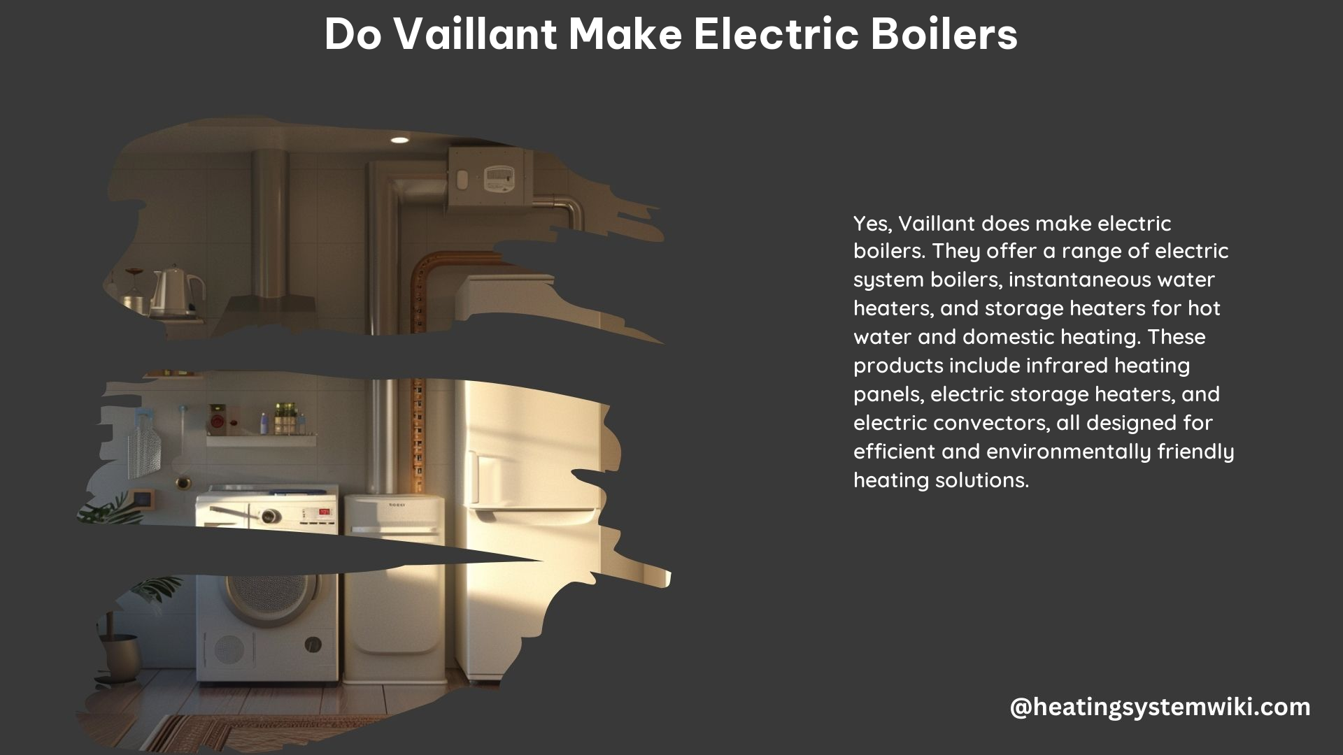 Do Vaillant Make Electric Boilers