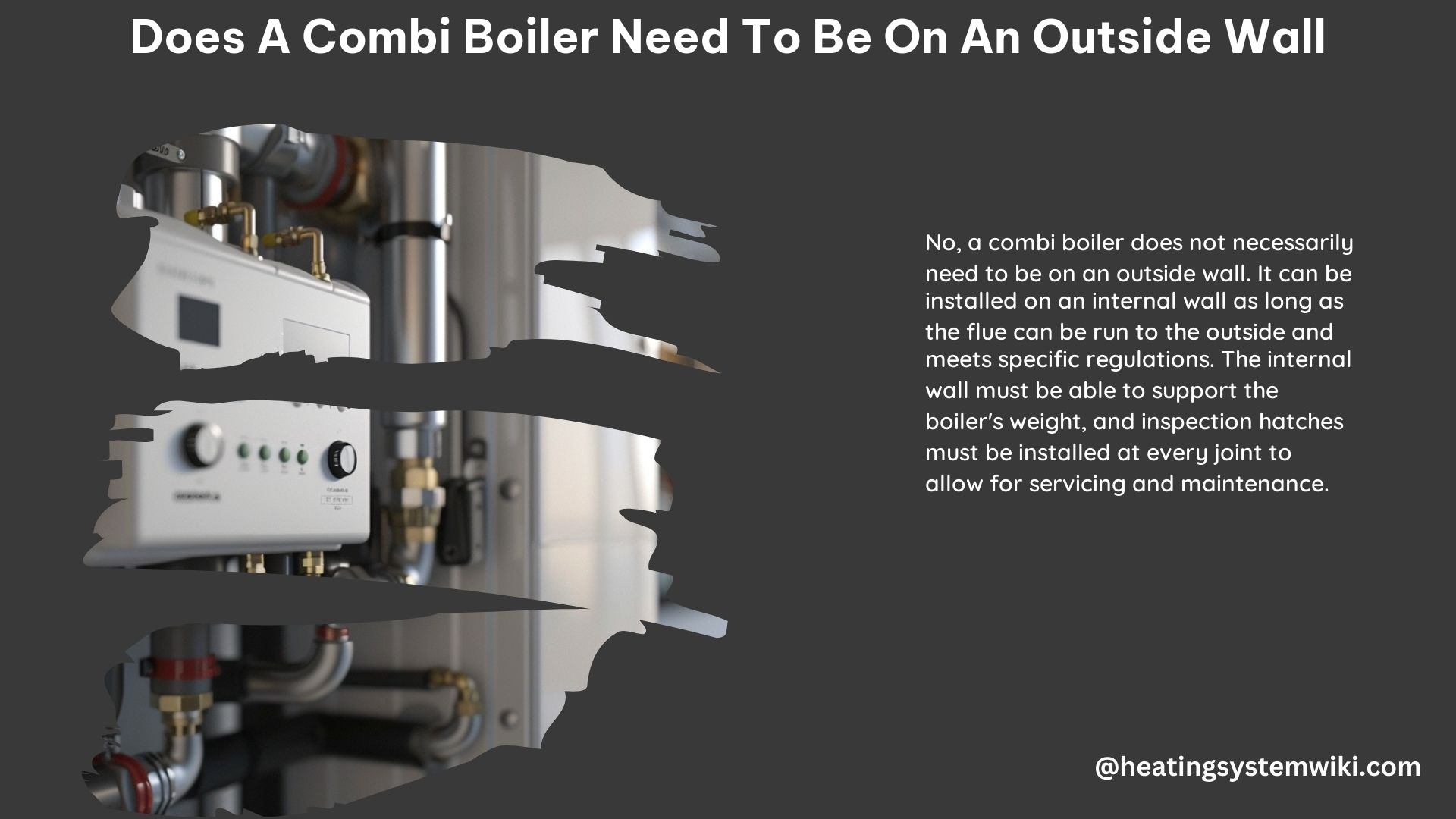 Does a Combi Boiler Need to Be on an Outside Wall