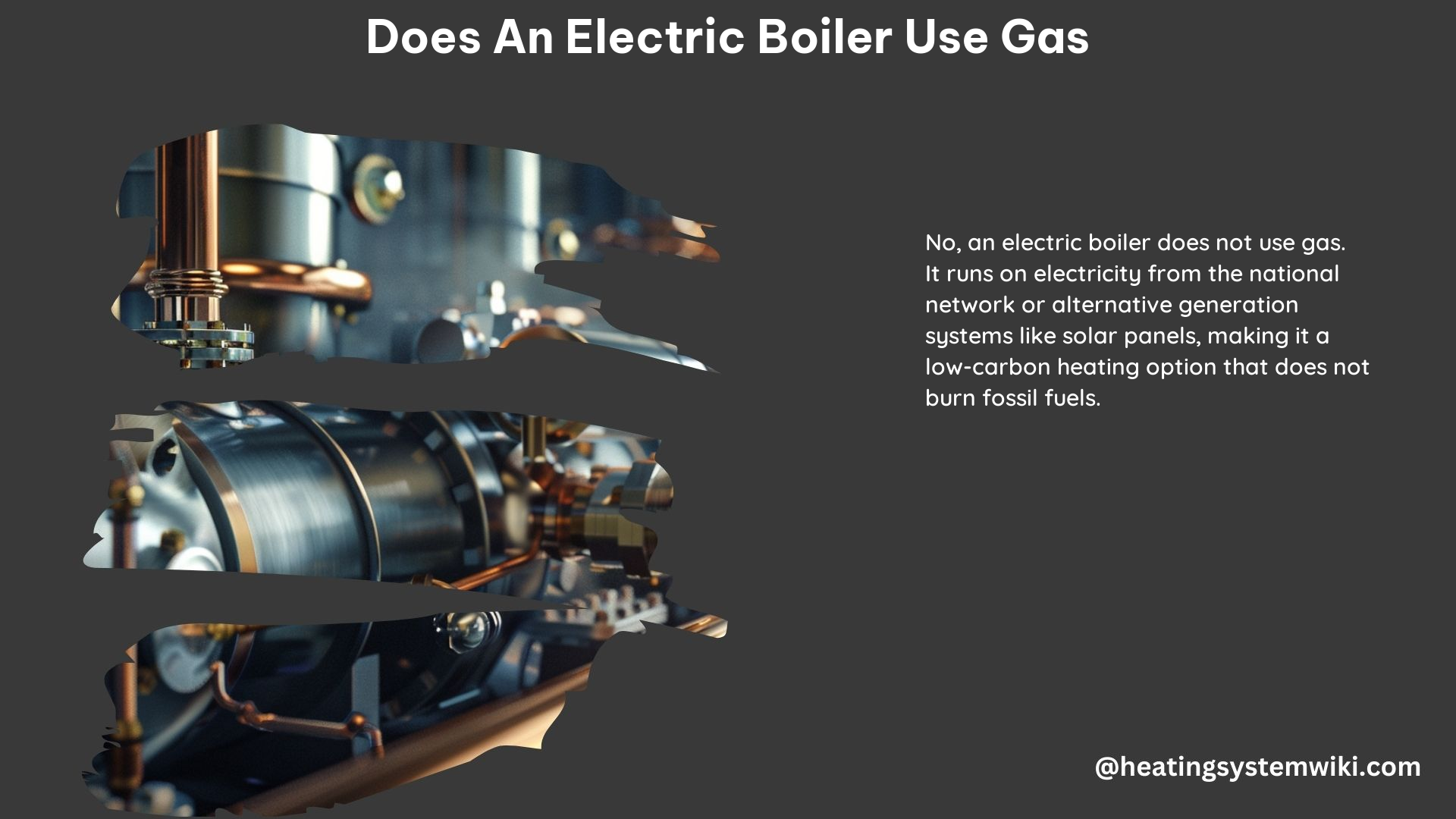 Does an Electric Boiler Use Gas