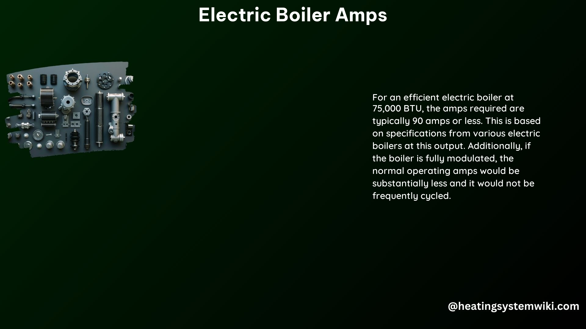 Electric Boiler Amps