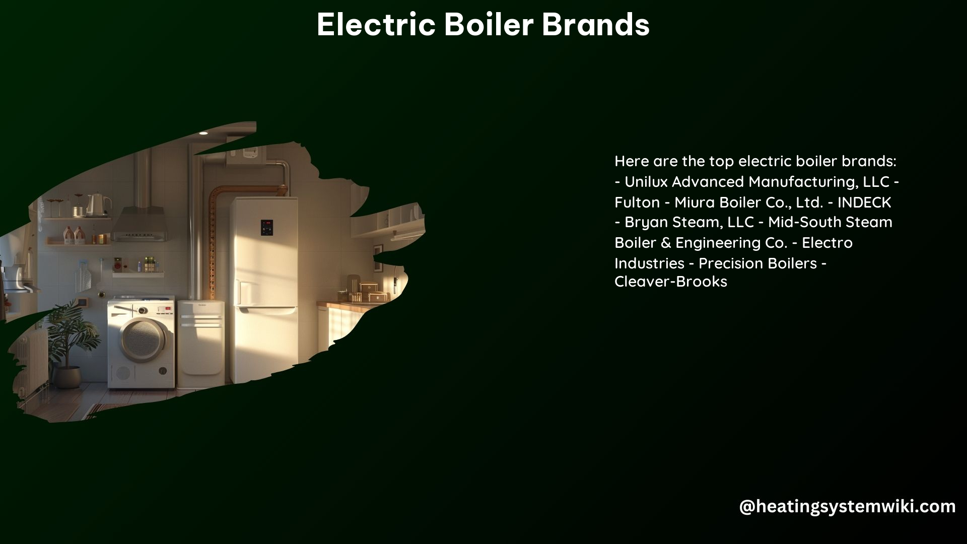 Electric Boiler Brands