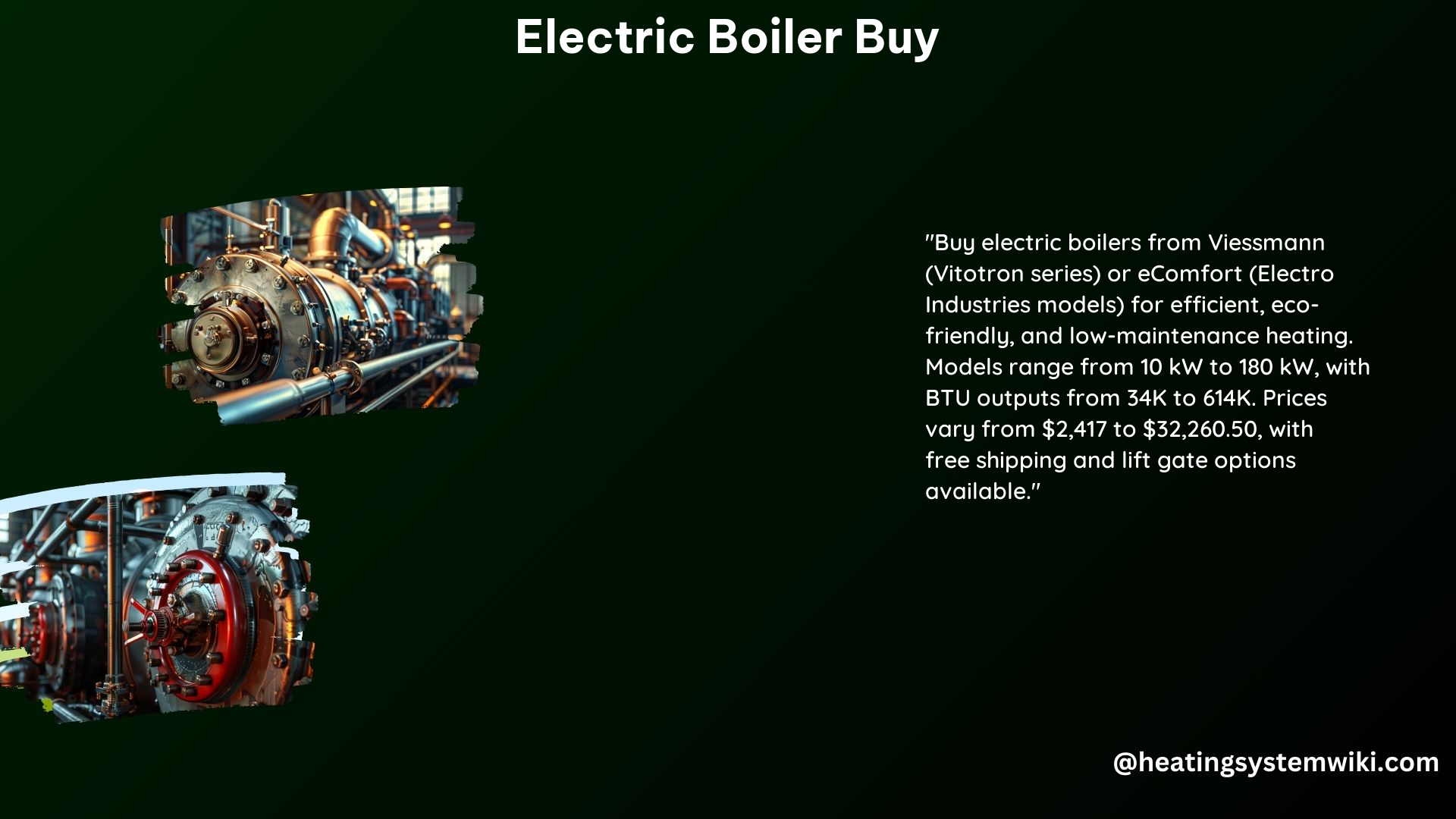 Electric Boiler Buy