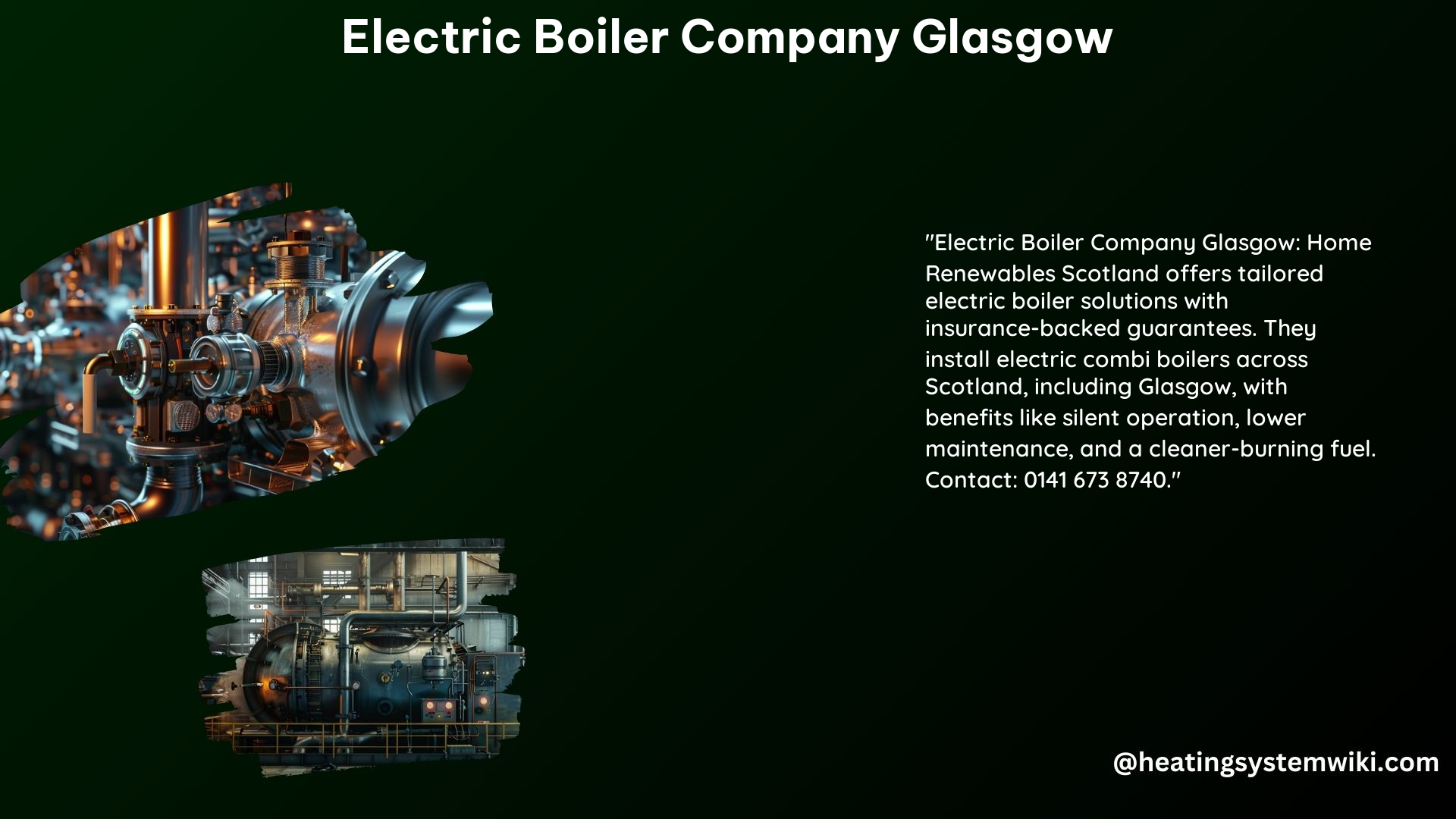 Electric Boiler Company Glasgow