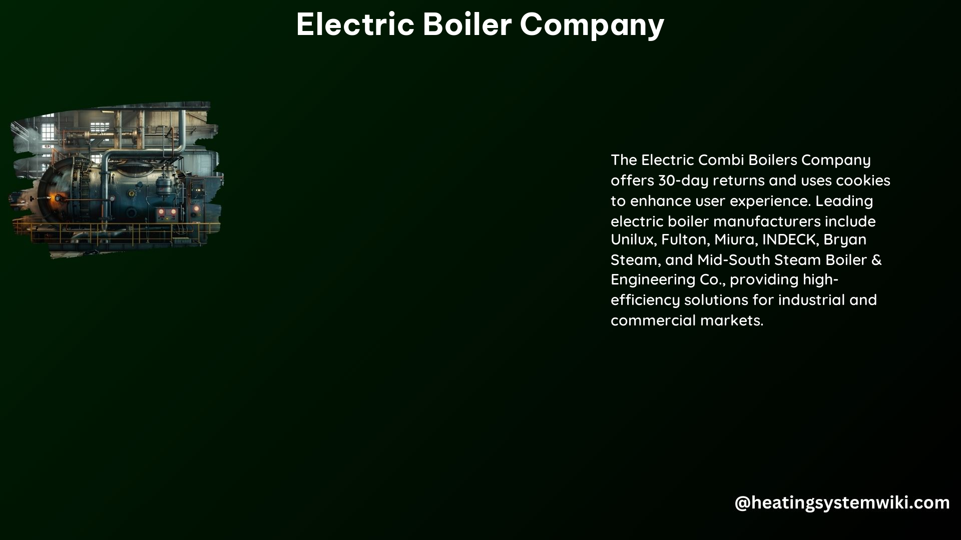 Electric Boiler Company