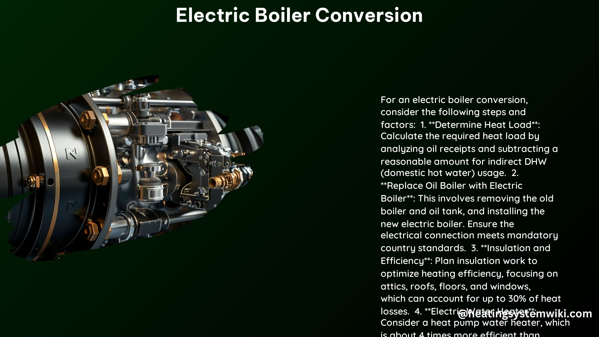 Electric Boiler Conversion