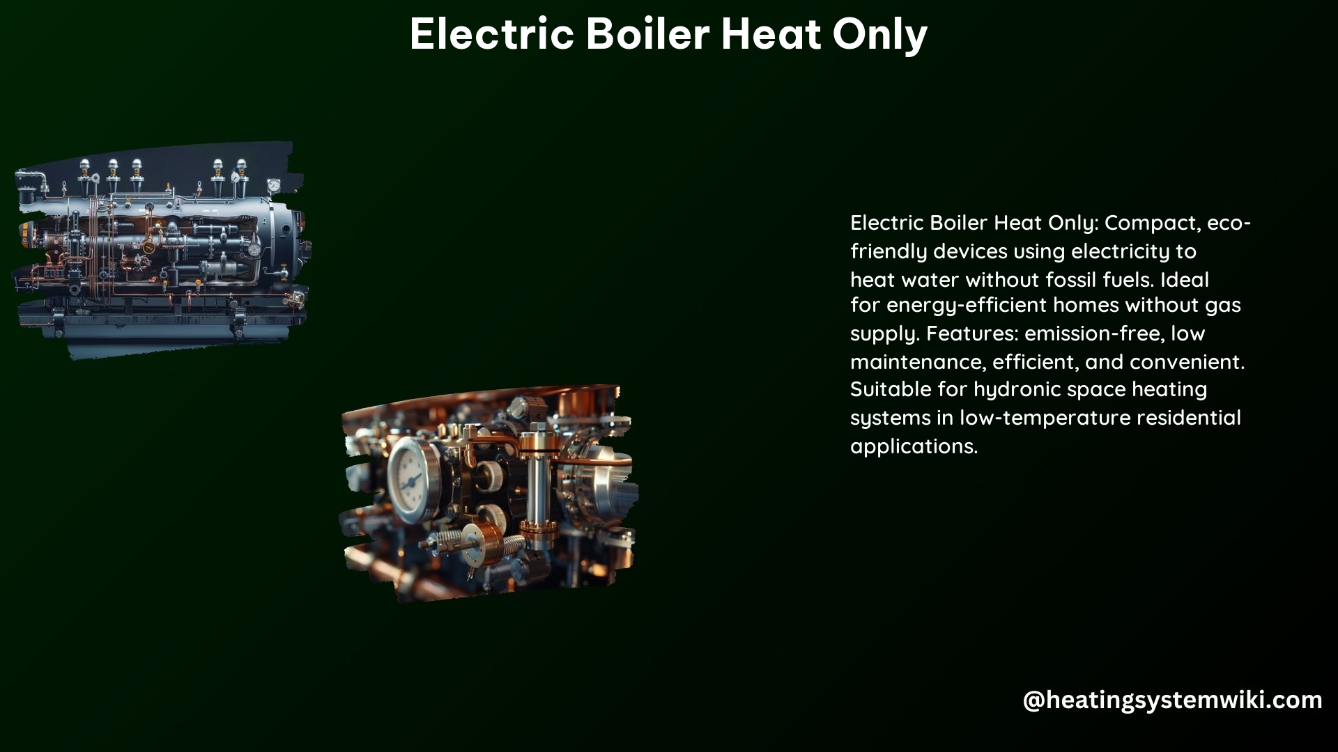 Electric Boiler Heat Only