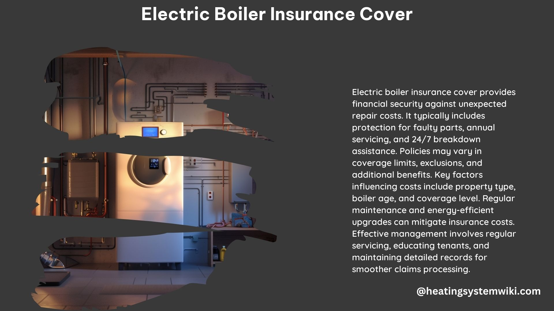 Electric Boiler Insurance Cover