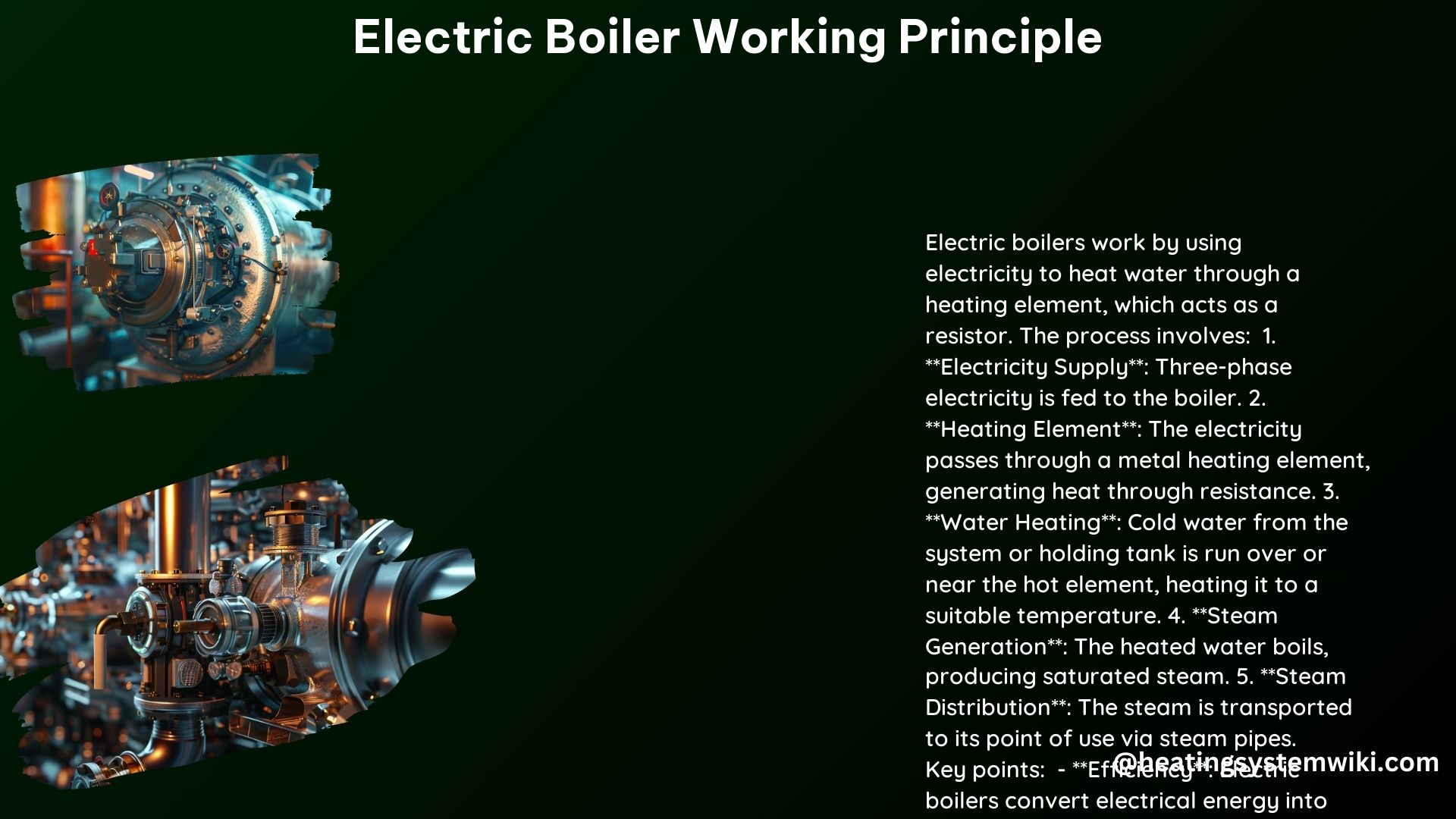 Electric Boiler Working Principle