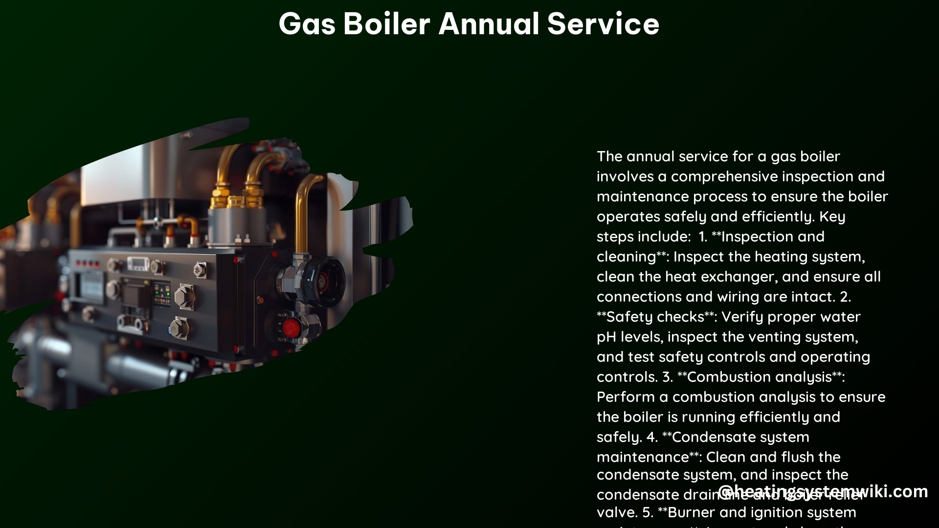 Gas Boiler Annual Service