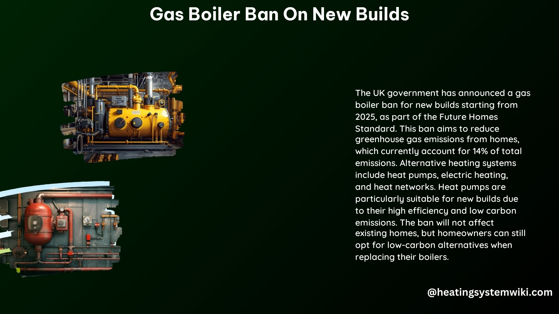 Gas Boiler Ban on New Builds