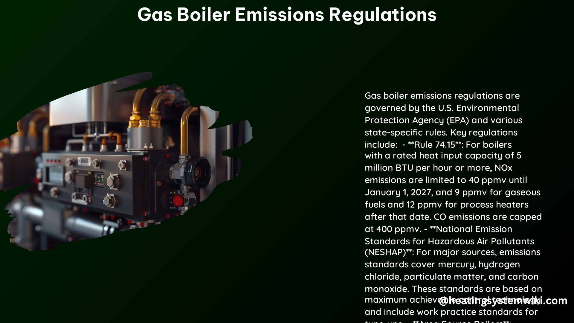 Gas Boiler Emissions Regulations