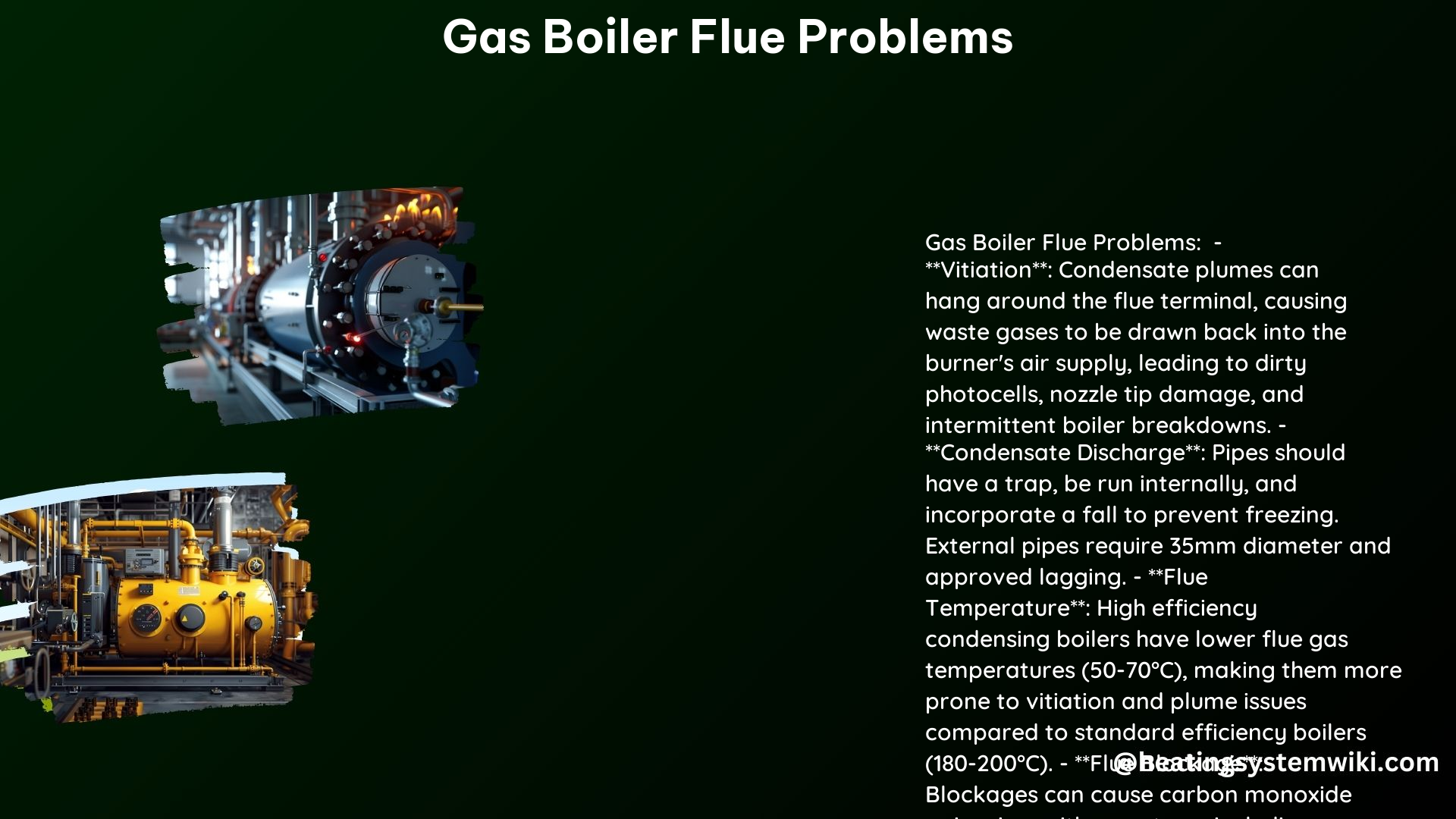 Gas Boiler Flue Problems