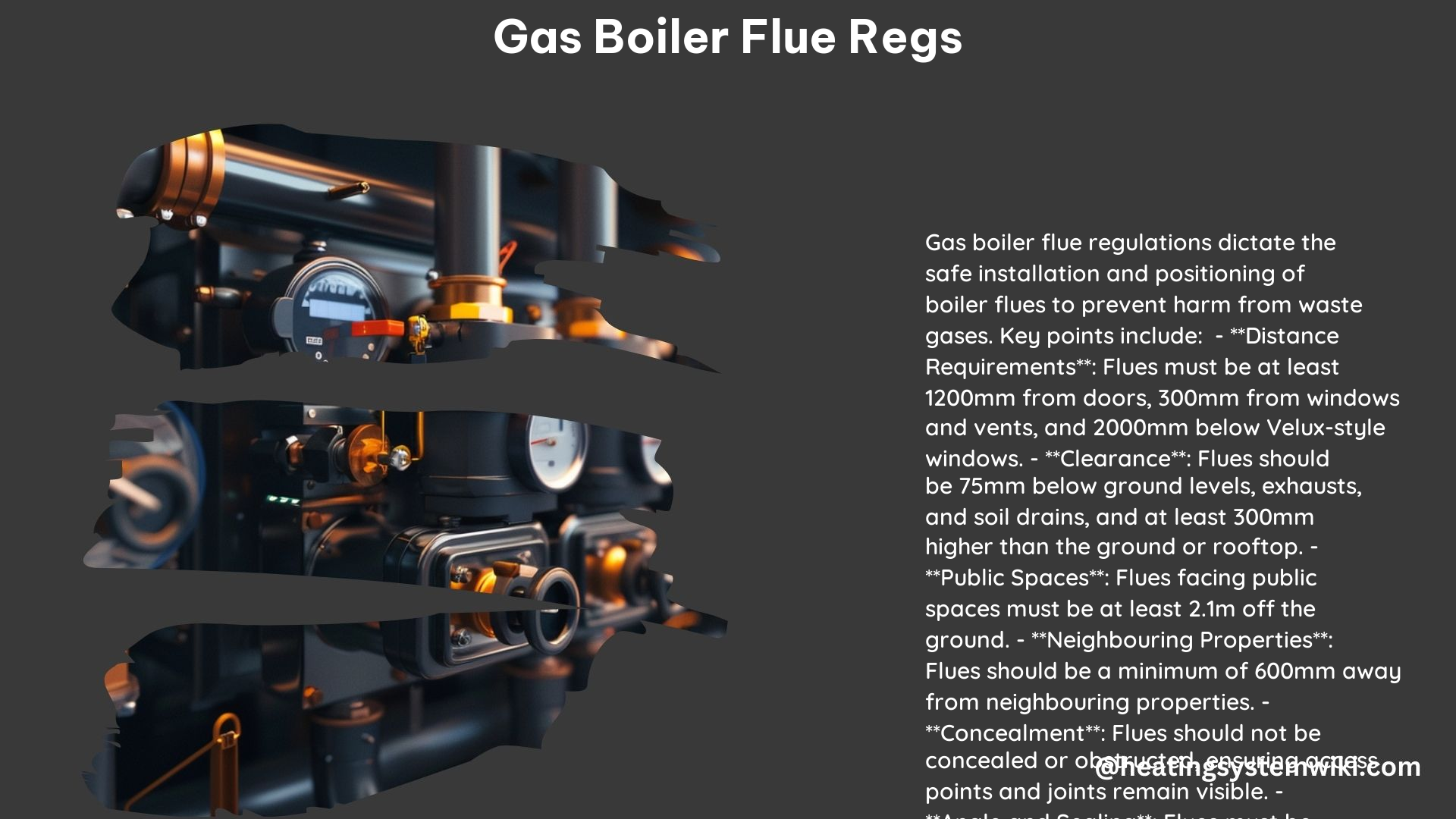 Gas Boiler Flue Regs