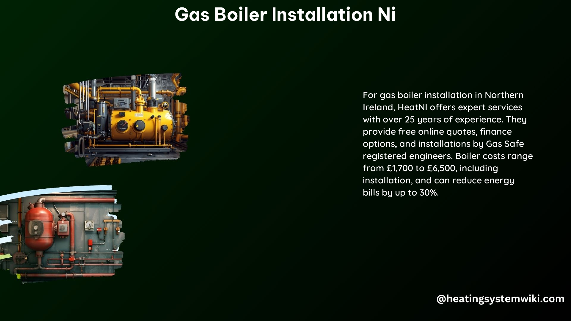 Gas Boiler Installation NI