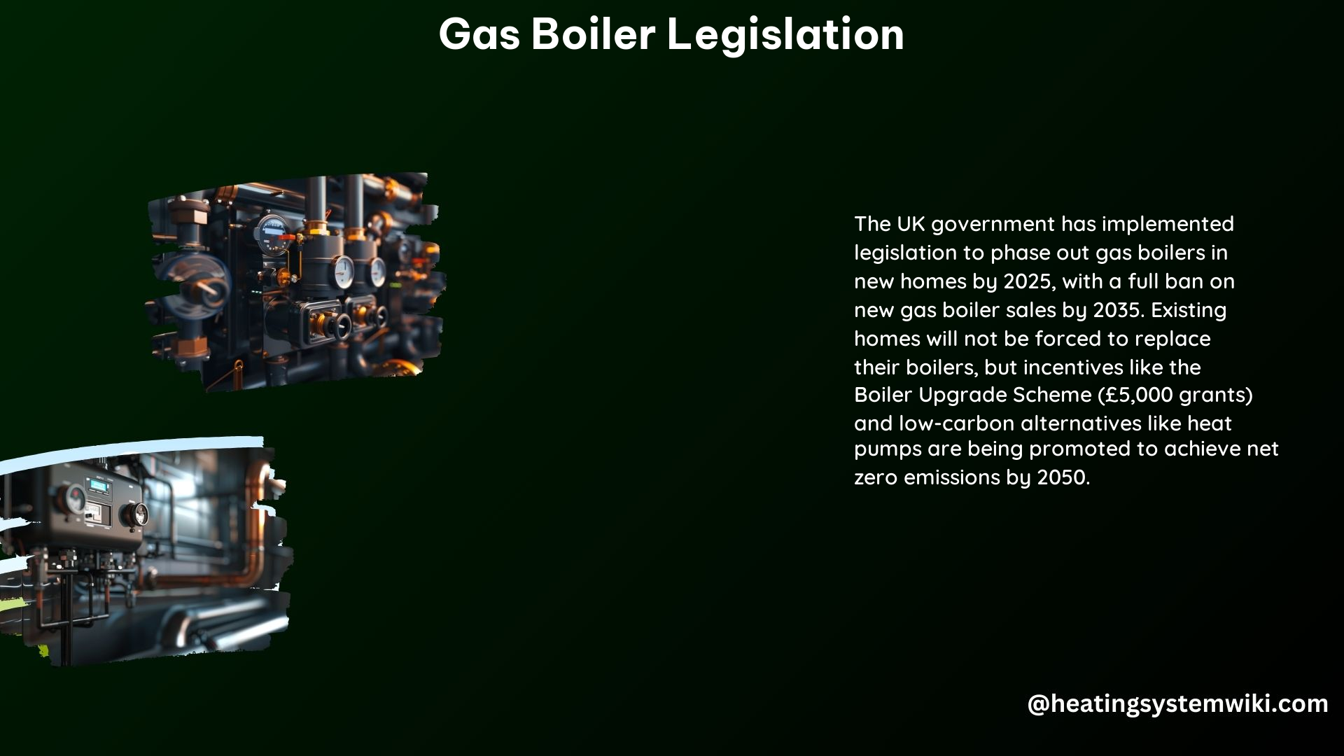 Gas Boiler Legislation