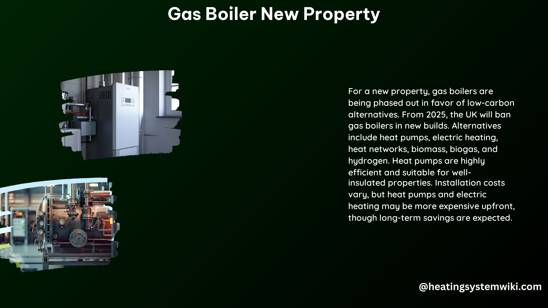 Gas Boiler New Property