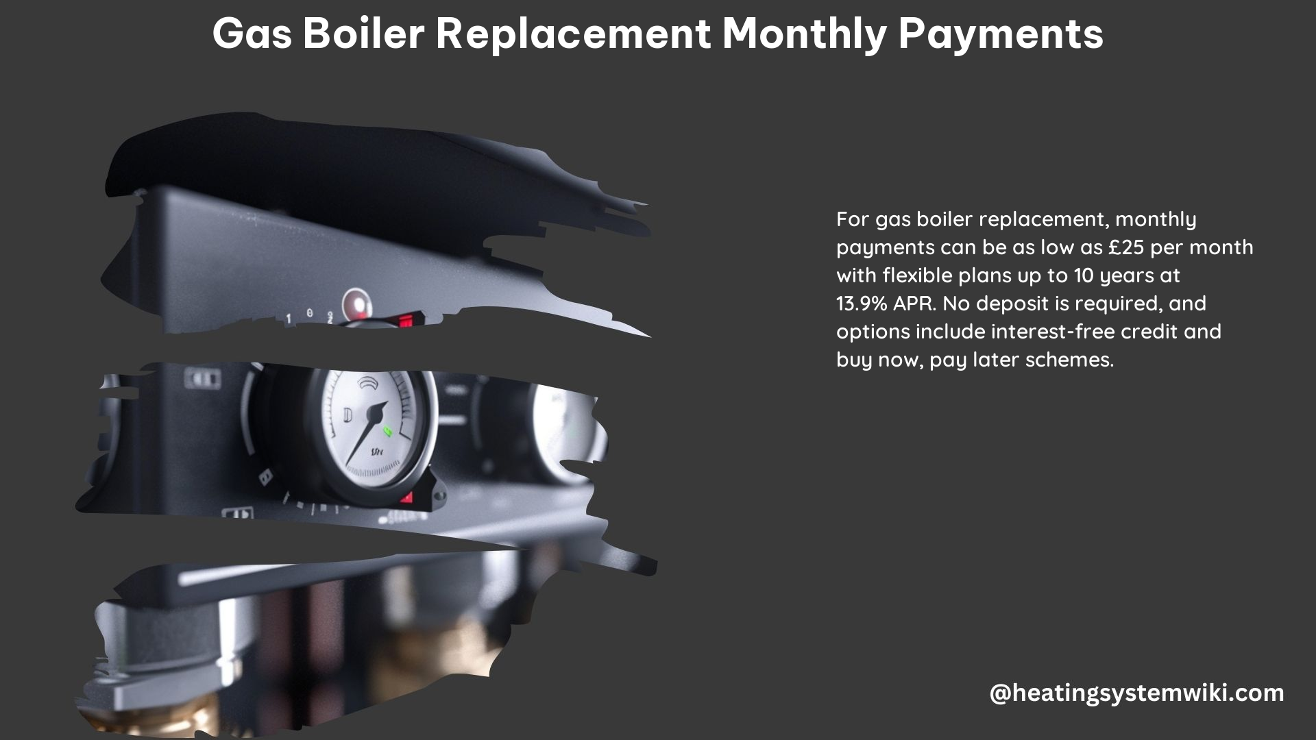 Gas Boiler Replacement Monthly Payments