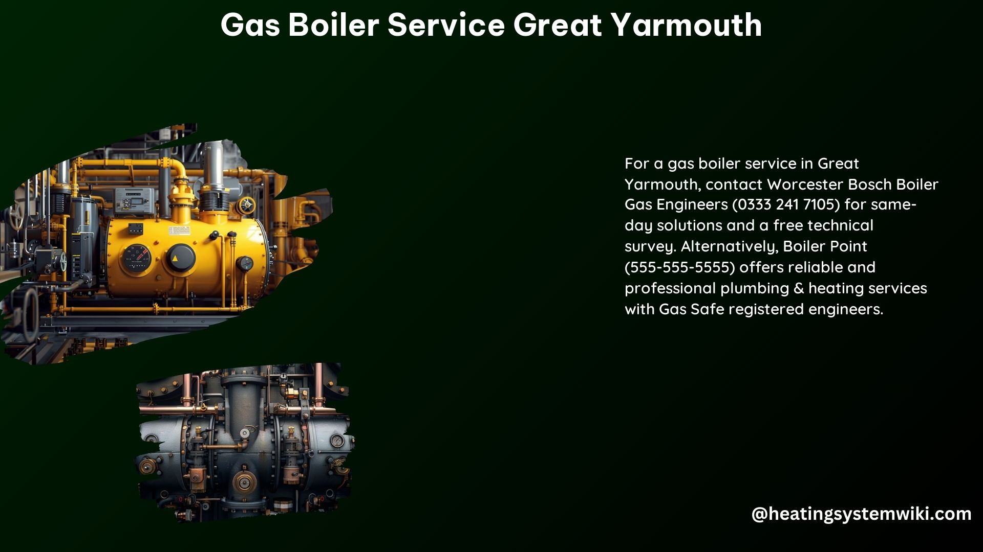 Gas Boiler Service Great Yarmouth