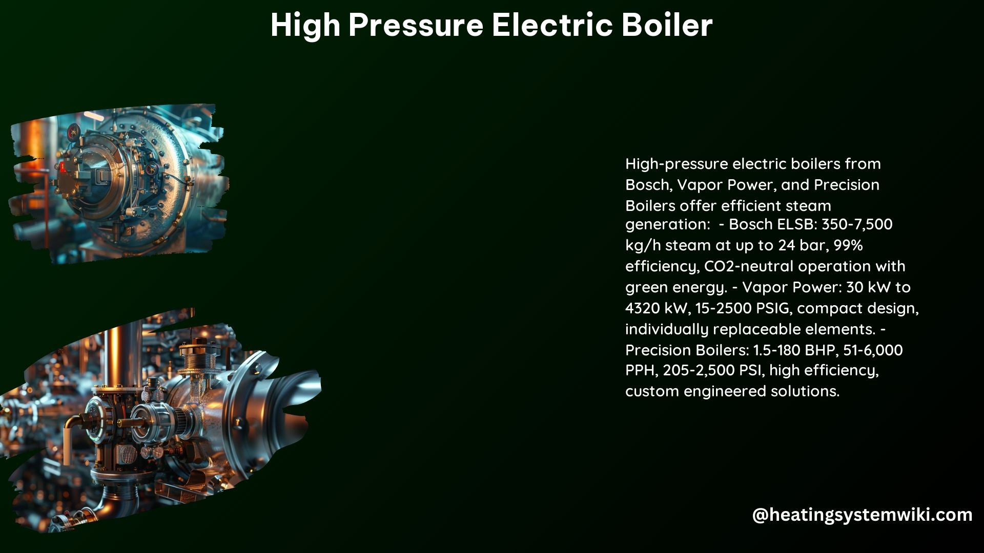 High Pressure Electric Boiler