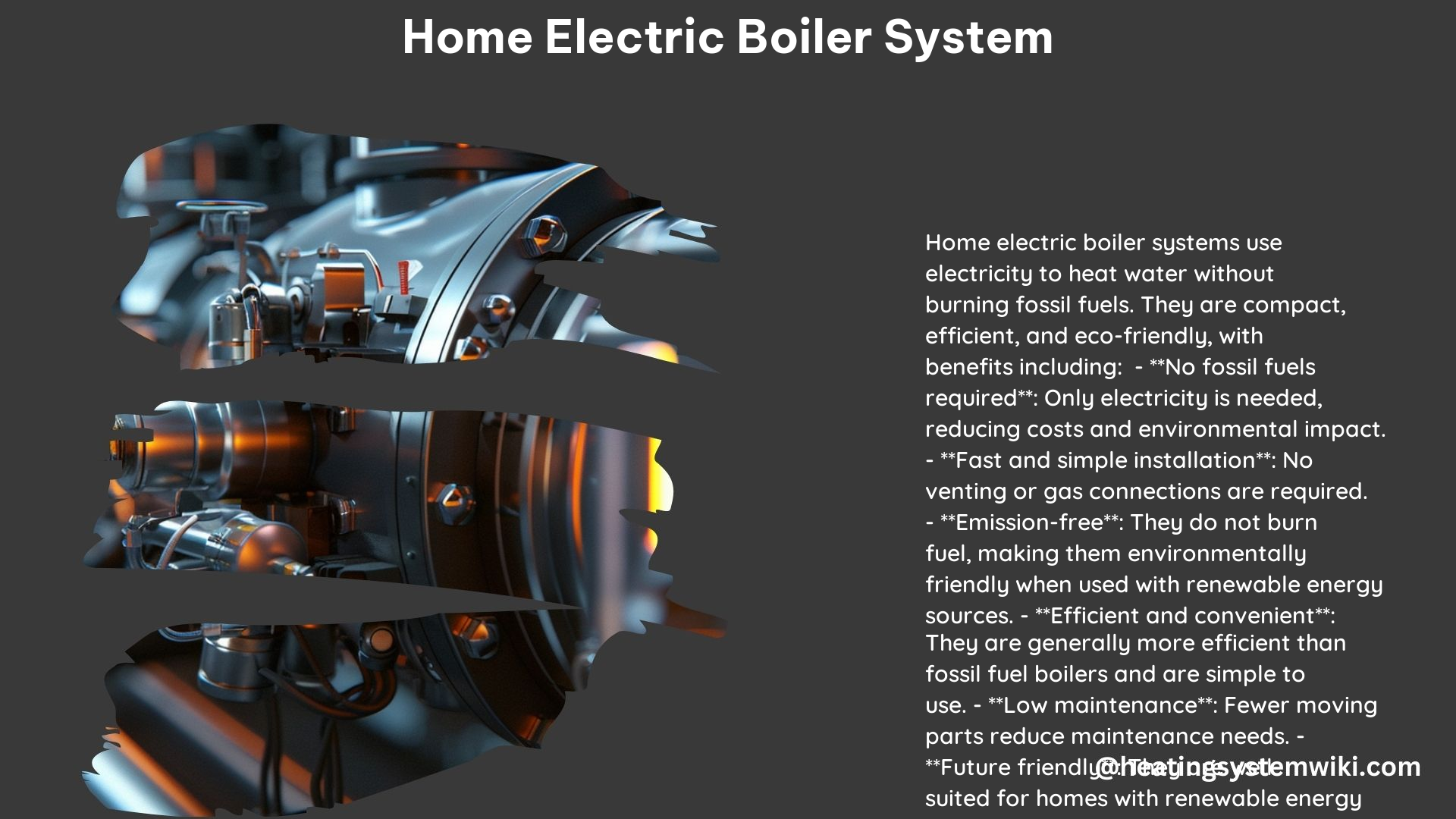 Home Electric Boiler System