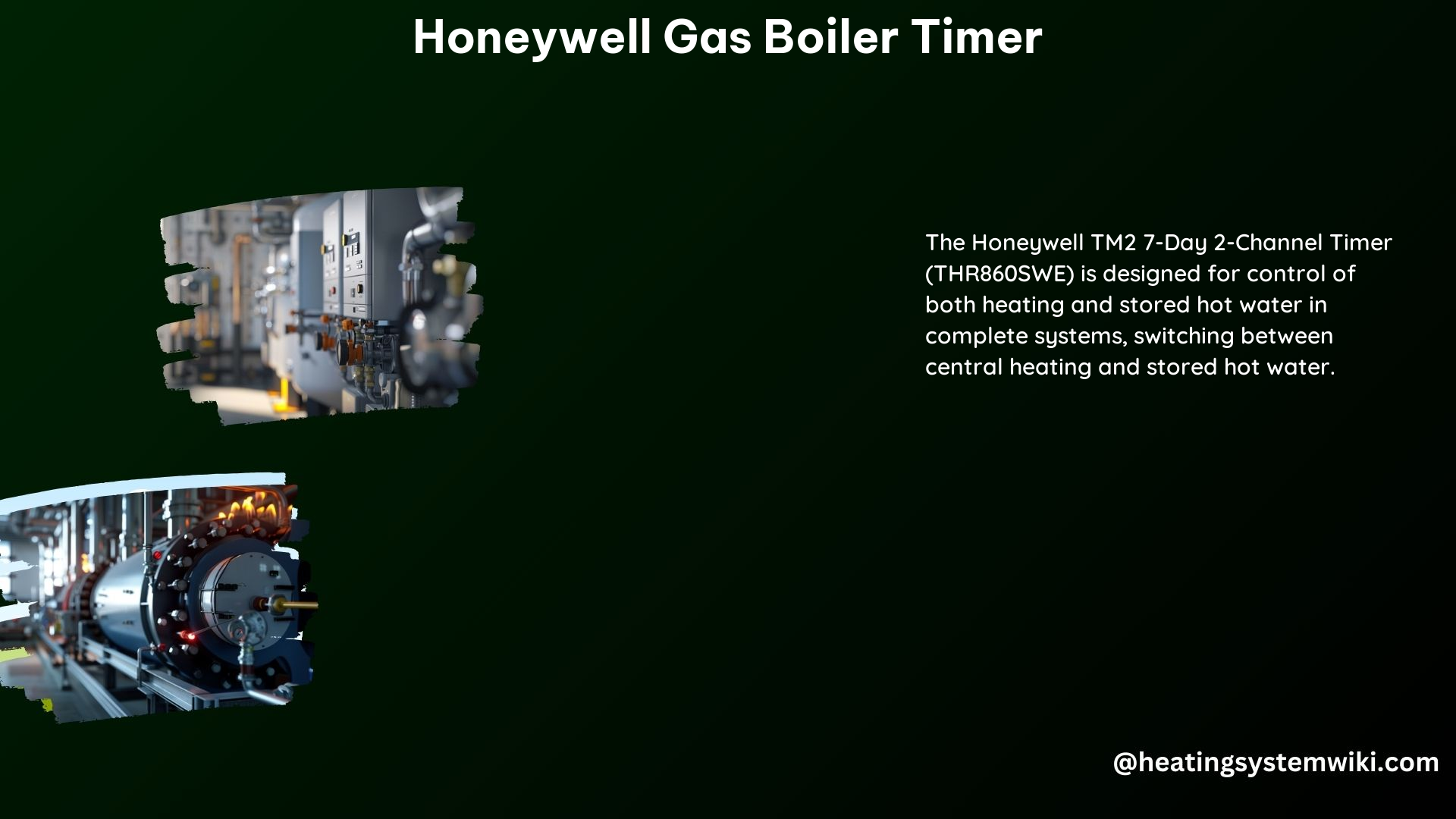 Honeywell Gas Boiler Timer