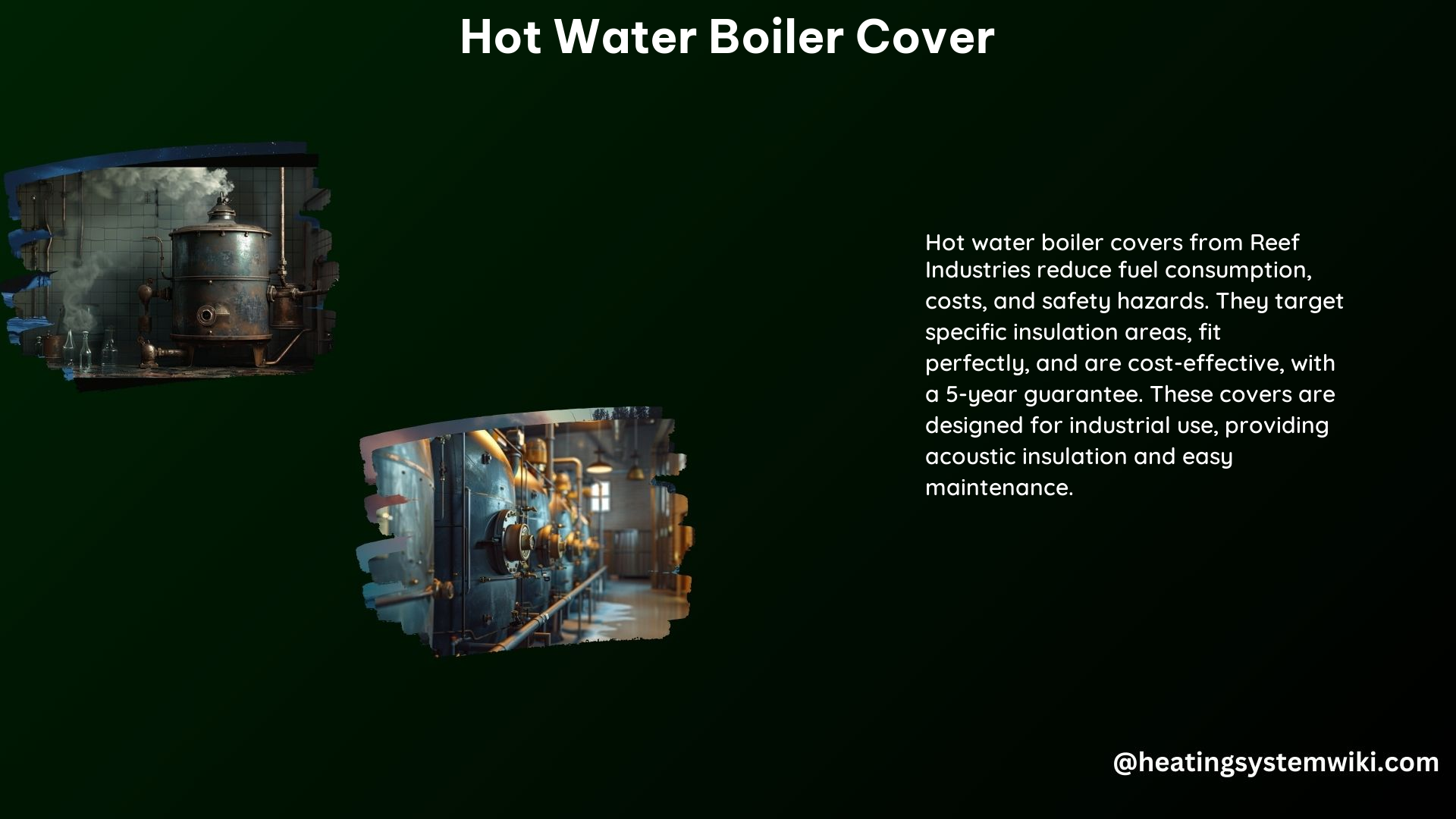 Hot Water Boiler Cover