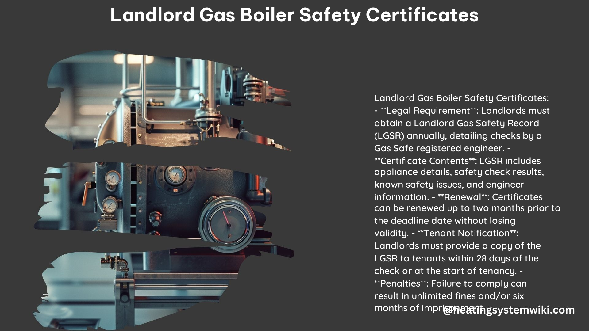 Landlord Gas Boiler Safety Certificates