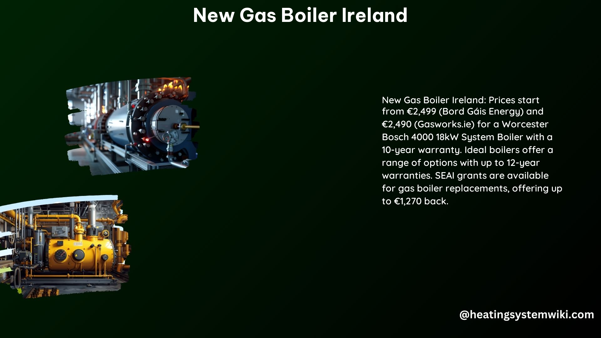 New Gas Boiler Ireland