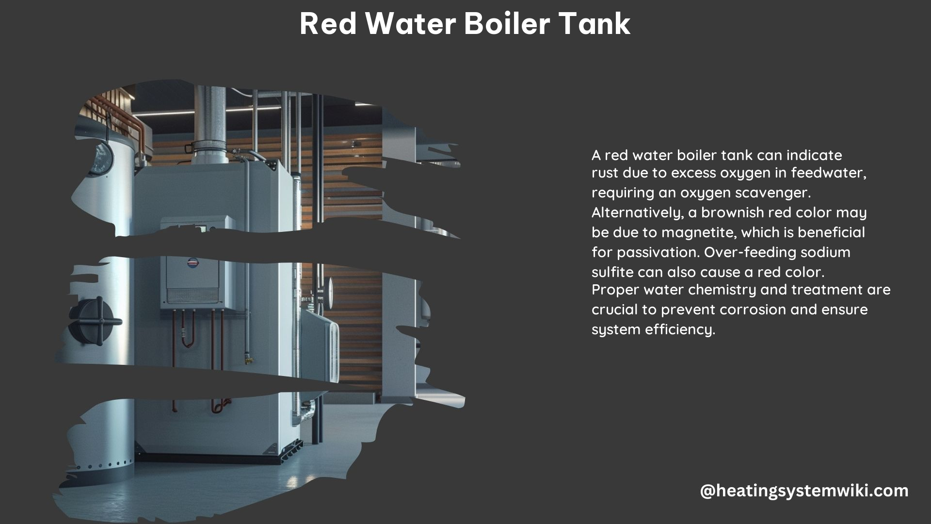 Red Water Boiler Tank