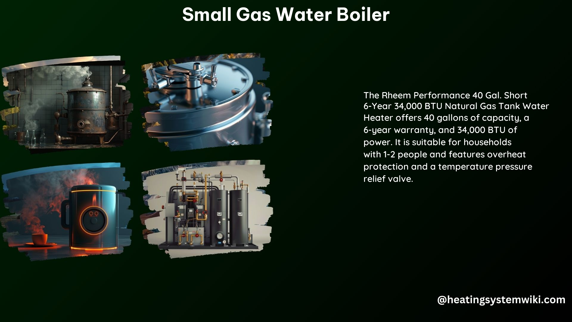 Small Gas Water Boiler