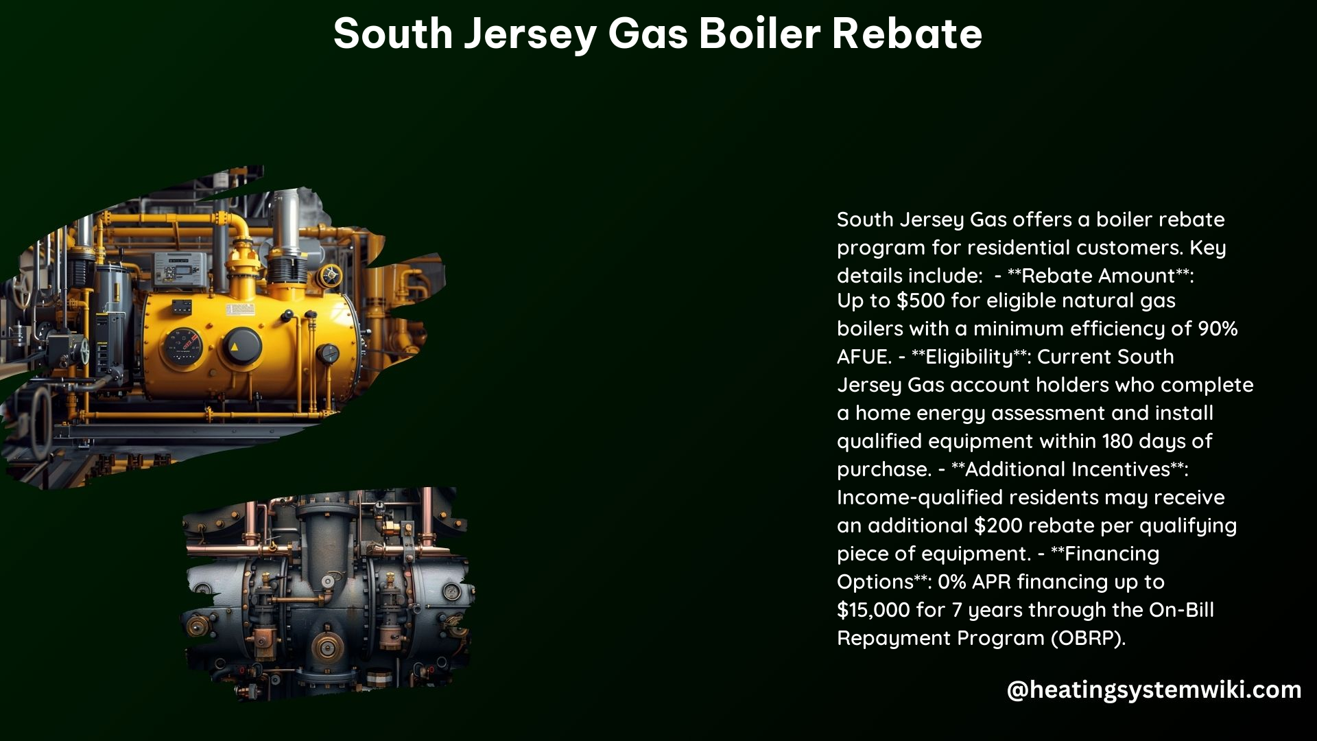 South Jersey Gas Boiler Rebate