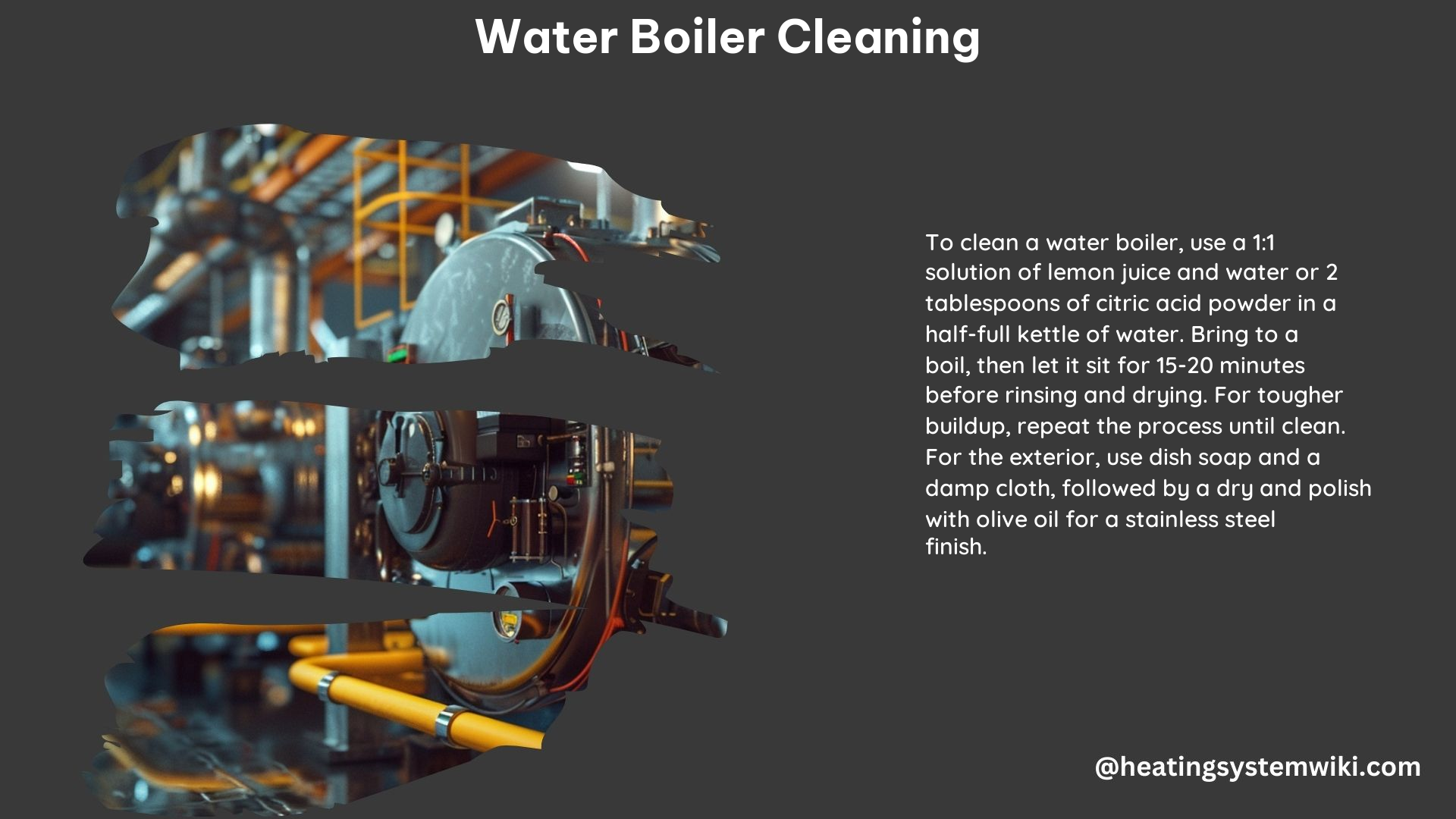 Water Boiler Cleaning