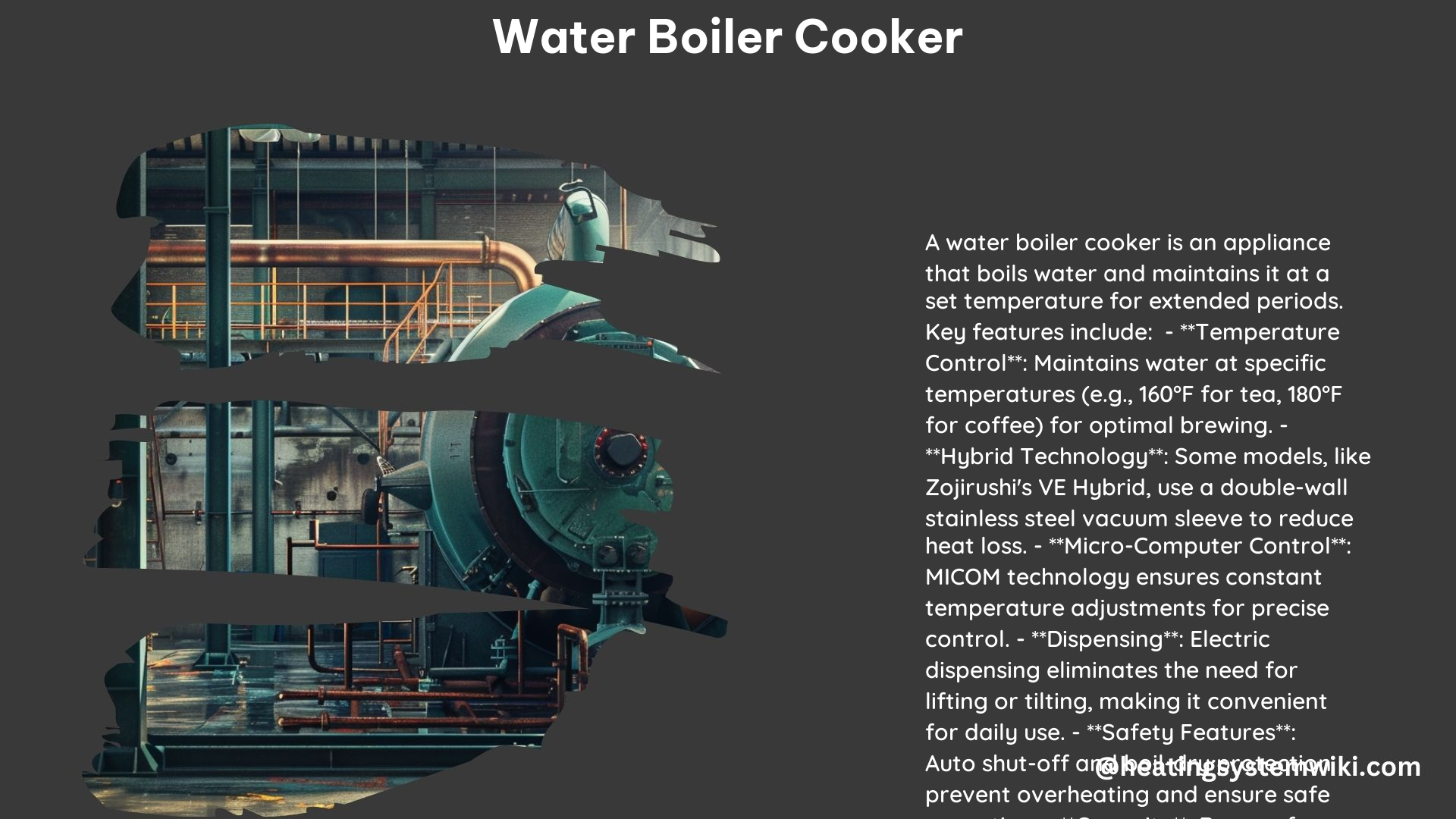 Water Boiler Cooker