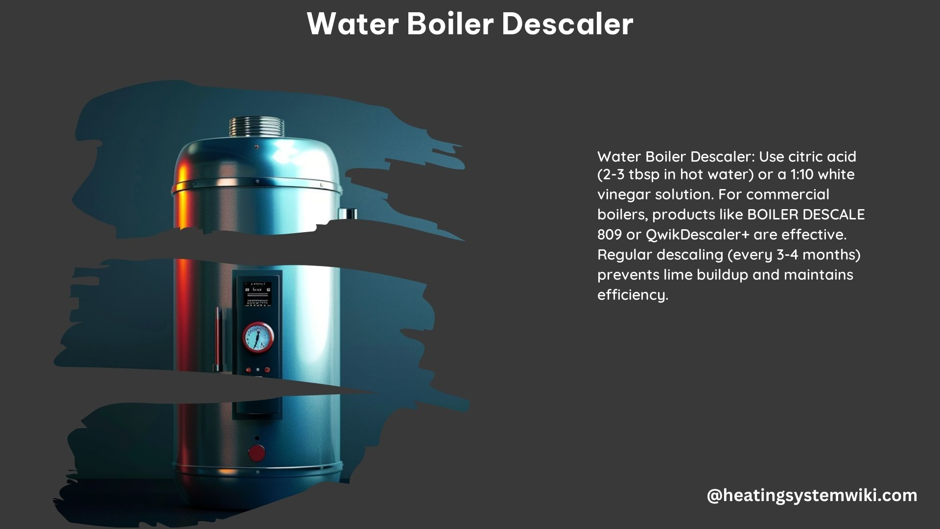 Water Boiler Descaler