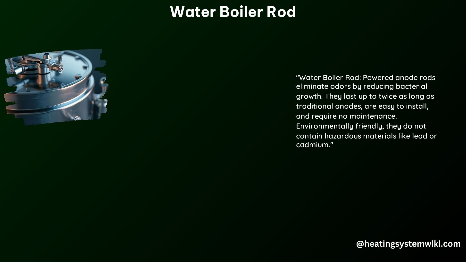 Water Boiler Rod