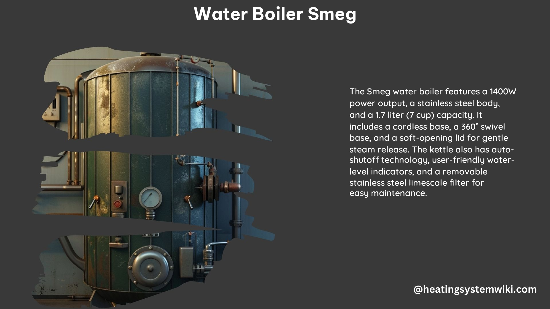 Water Boiler Smeg