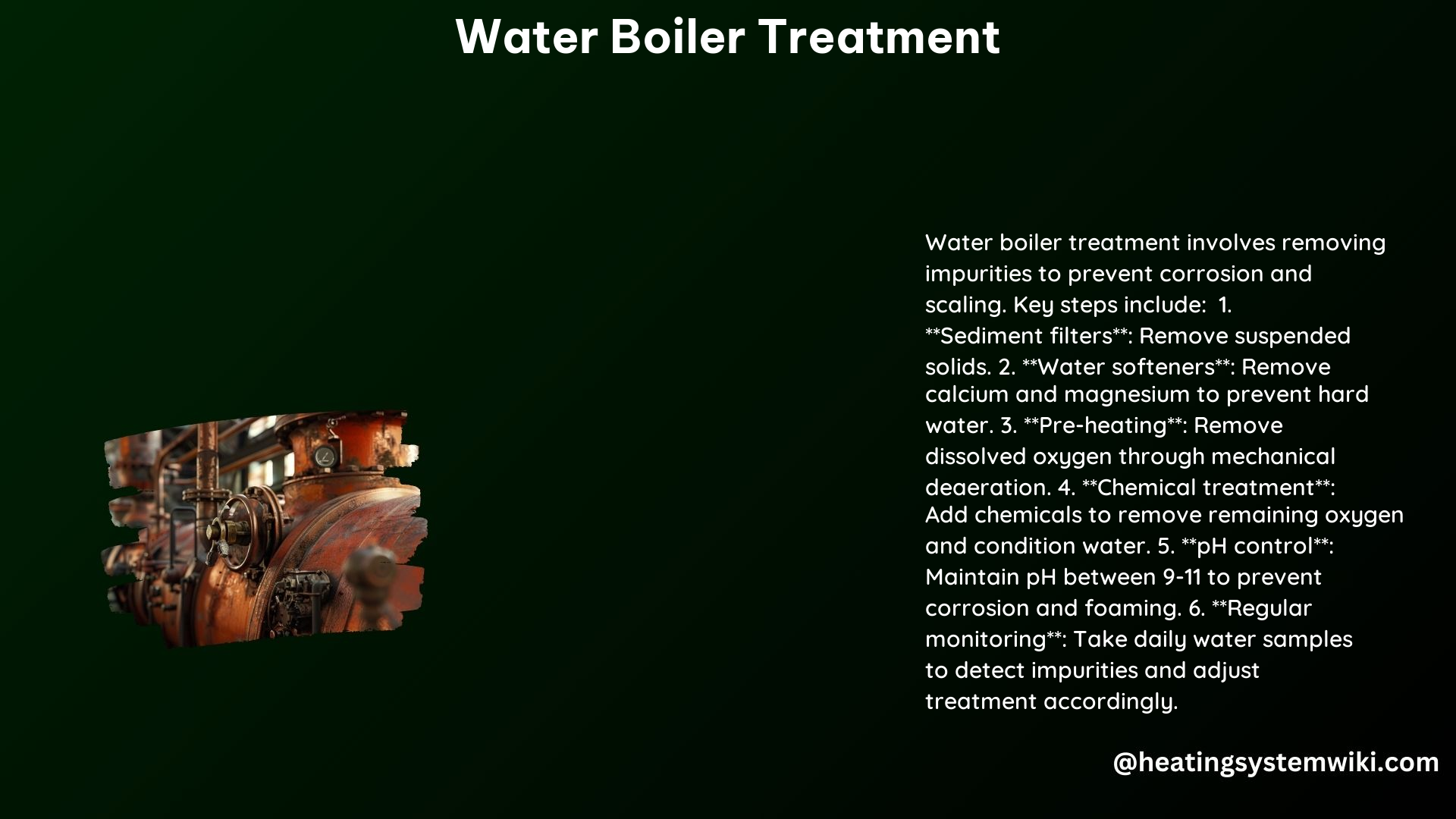 Water Boiler Treatment