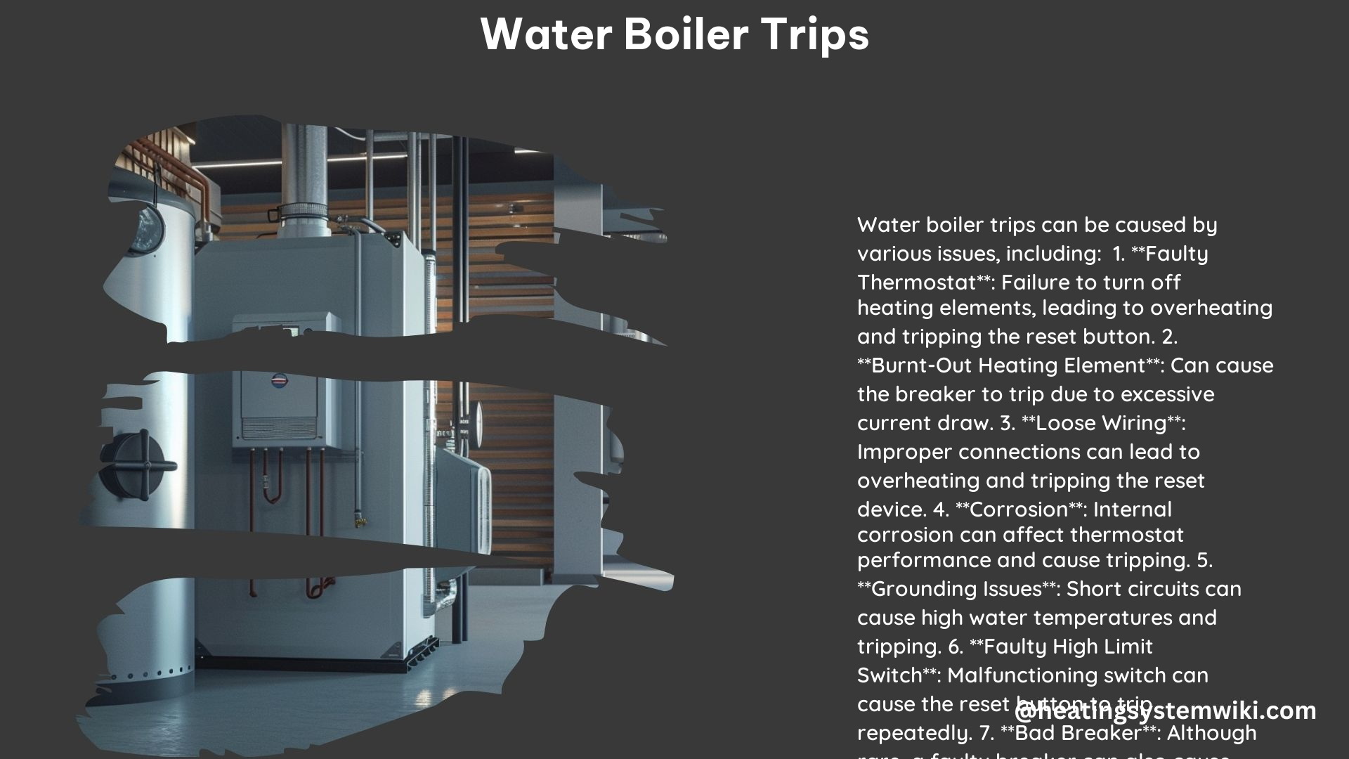 Water Boiler Trips