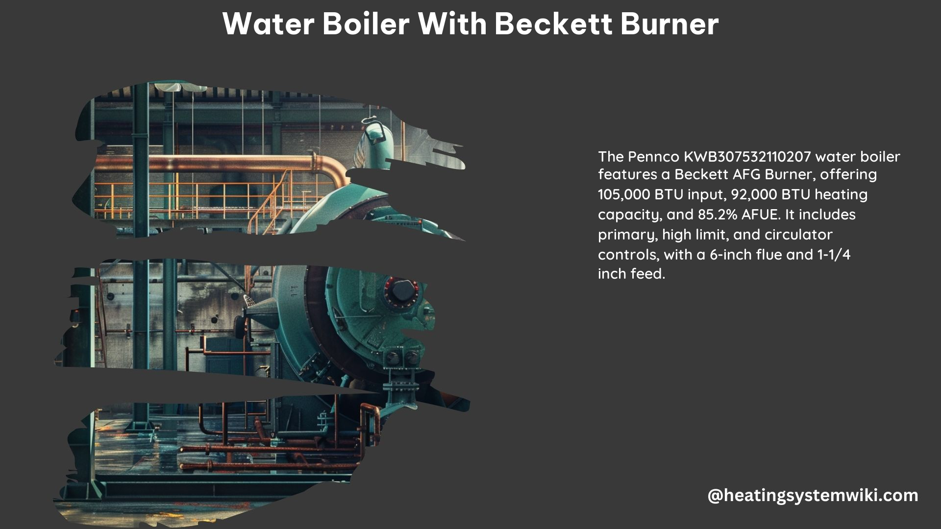 Water Boiler With Beckett Burner