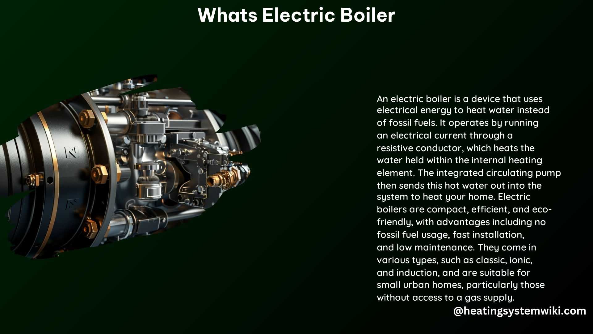 Whats Electric Boiler